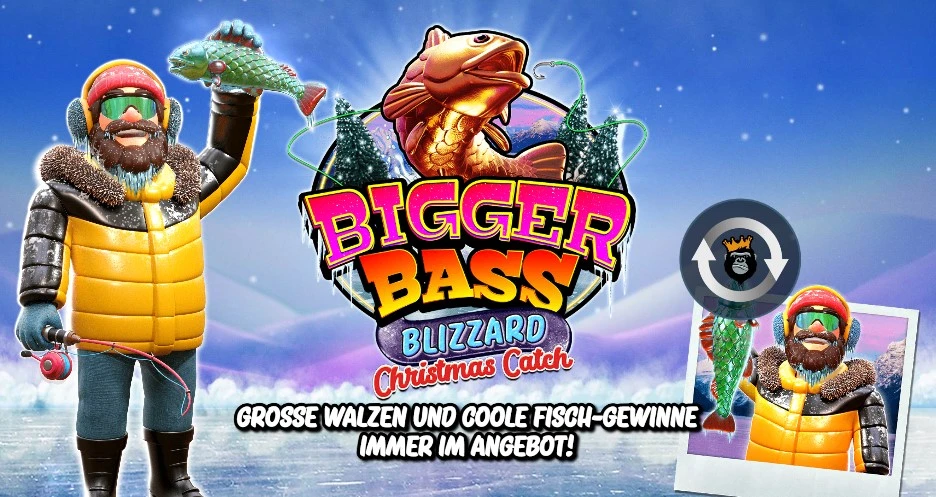 Bigger Bass Blizzard Christmas Catch